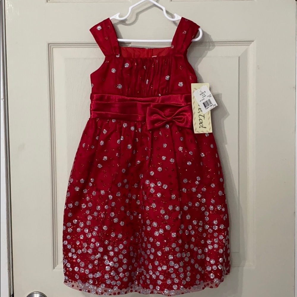 Never worn red formal dress - Size 6